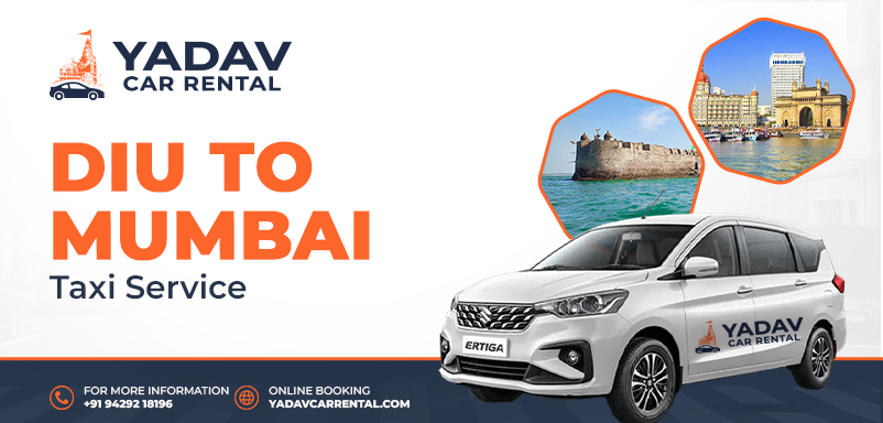 Diu Airport to Mumbai Taxi Service